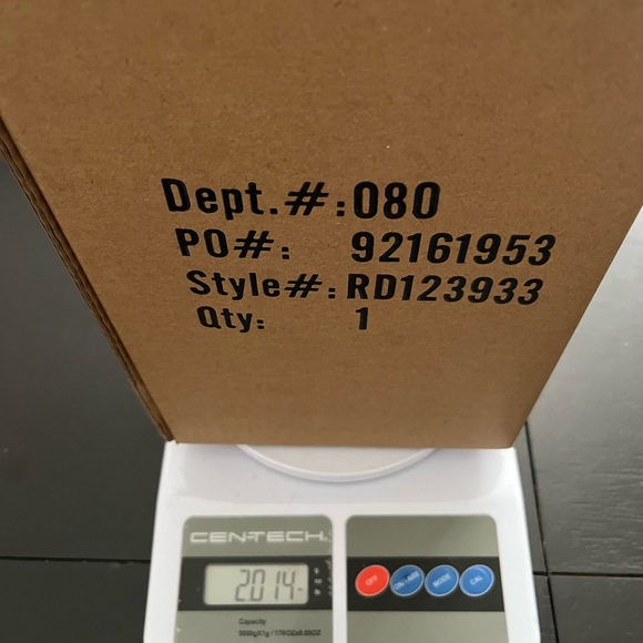 RAE DUNN Navy Flocking Fabulous coffee mug with FLAMINGO topper - Picture 4 of 4